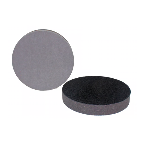 BRUSH, VILYL/LEATHER VELCRO BACKING