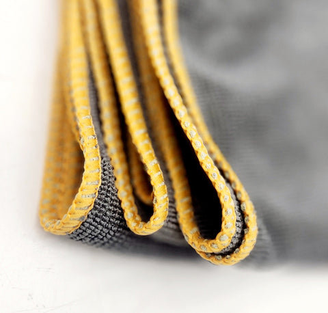 TOWEL, MF GLASS (GREY/ORANGE) EA