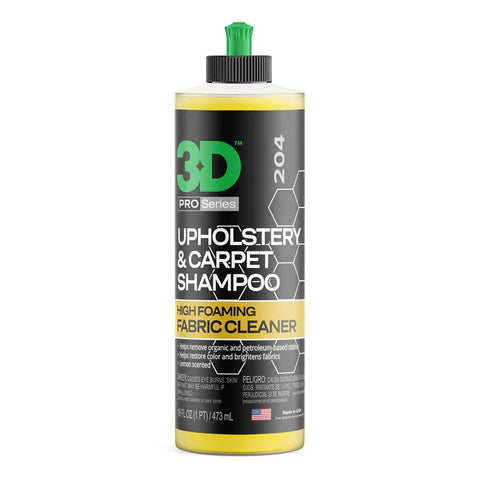 3D Upholstery & Carpet Shampoo 16oz