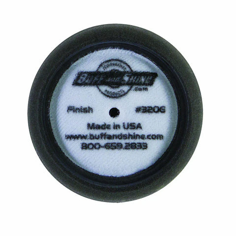 EdgeGuard Foam Pad, Black, Finishing, 5"/130mm 2 PACK #320EG
