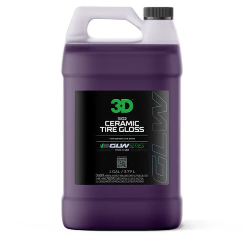 3D GLW Series SiO2 Ceramic Tire Gloss 1 Gallon