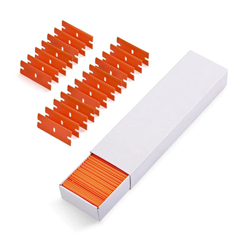 Double-Edged Plastic RAZOR BLADES 100PK