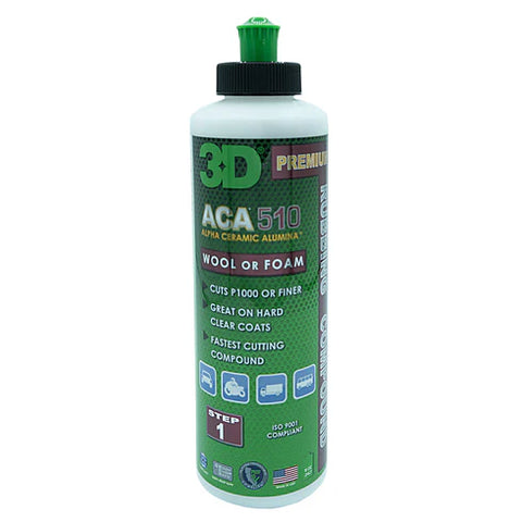 3D 510 PREMIUM COMPOUND 8 OZ.