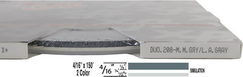 UP DUO-TONE STRIPE 150' #208