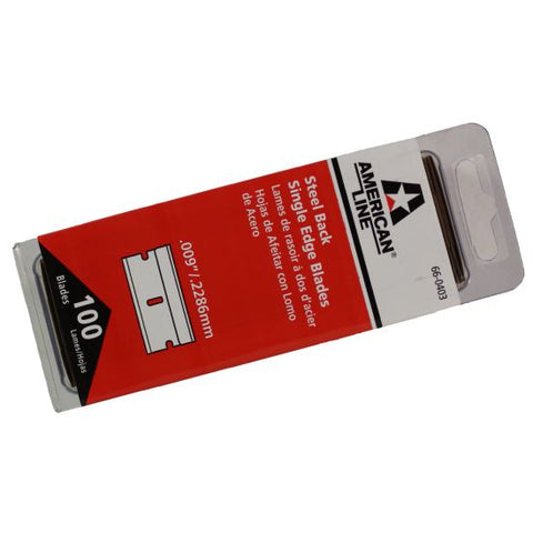 RAZOR BLADES (100 BOX)