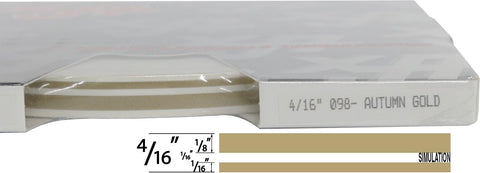UP 4/16" X 150' STRIPE #98 AUT GOLD