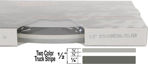 UP 1/2" 2 COLOR STRIPE #215