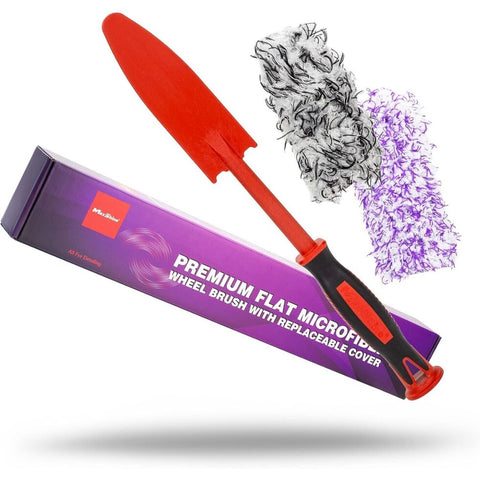 Maxshine Premium Flat Microfiber Brush With Replaceable Cover
