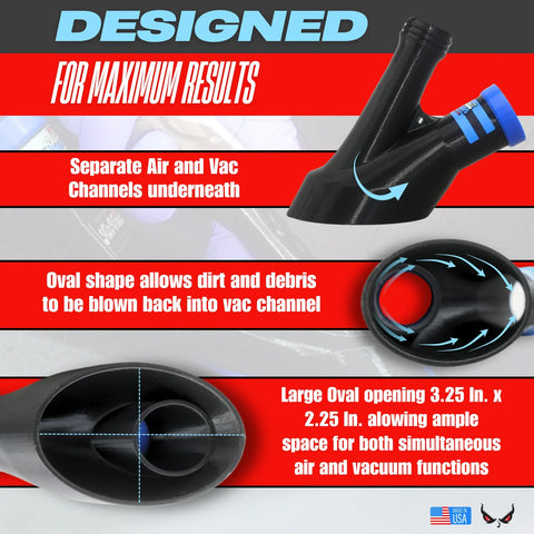 DETAIL DEMON Air+Vac Attachment for the Tornador Mini Z-007