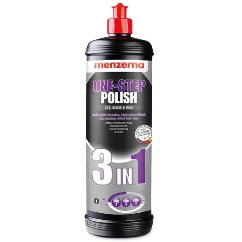 MENZERNA 3IN1 CUT,GLOSS,WAX 8 OZ.