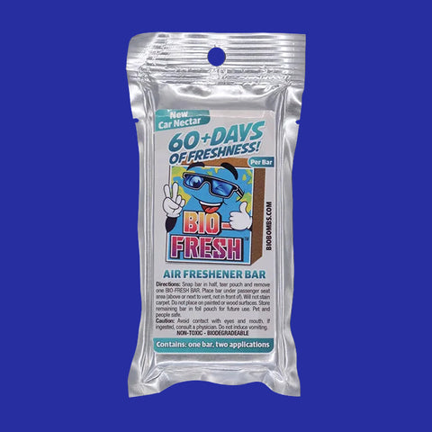 BIO BOMBS Bio-Fresh Bar NEW CAR SCENT