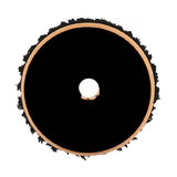 Buff and Shine 5" Microfiber Black with Orange Interface Pad, Cutting, 580MFP