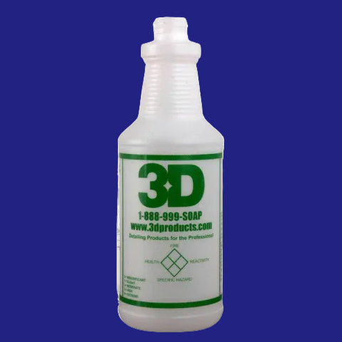 3D Branded Empty Bottle 32oz.