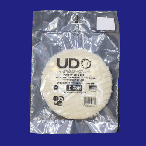 LAKE COUNTRY UDO Microwool Cutting Pad 5.5 IN