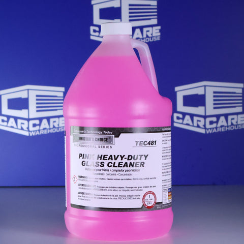 TEC PINK HEAVY DUTY GLASS CLEANER CONC. GAL TEC481