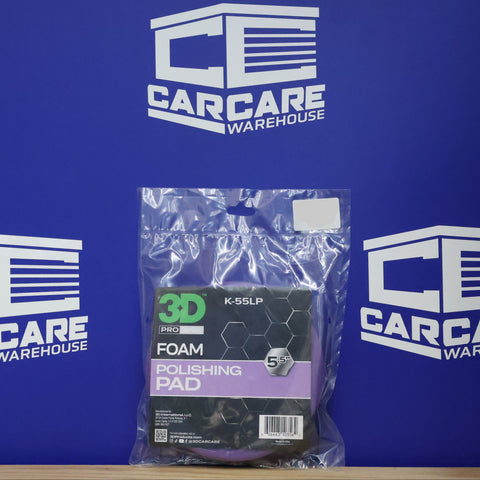 3D 5.5" Light Purple Foam Polishing Pad