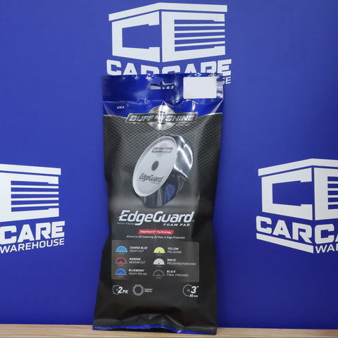 EdgeGuard Foam Pad, Black, Finishing, 5"/130mm 2 PACK #320EG