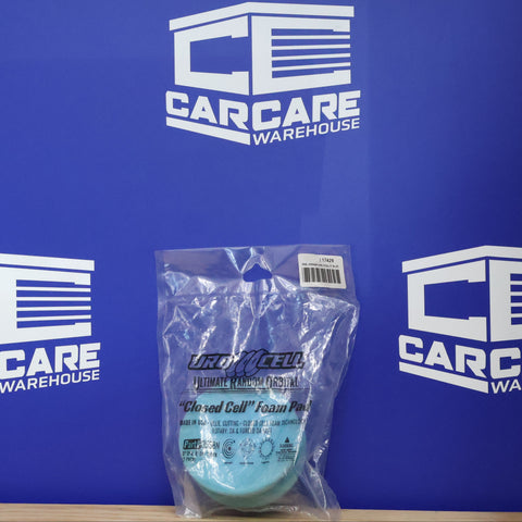 Buff and Shine Uro-Tec Foam Heavy Cutting Pad, Blue #355BN