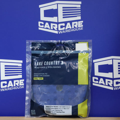Lake Country HDO CCS Pads BLUE 6.5"
