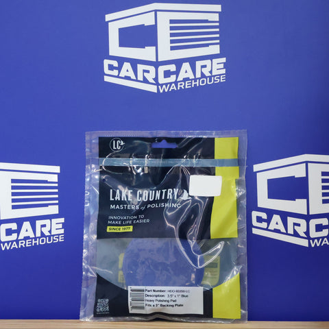 LAKE COUNTRY 3" BLUE HD POLISHING PAD HDO-93350