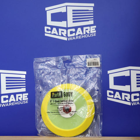 PAD HOLDER, VELCRO 6" DA YELLOW