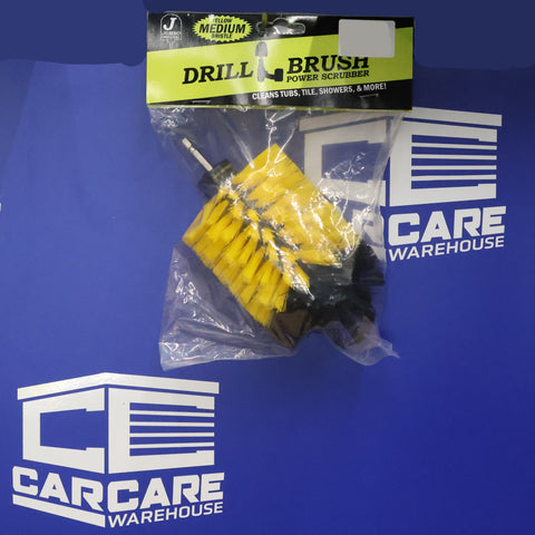 DRILL BRUSH, JUMBO YELLOW