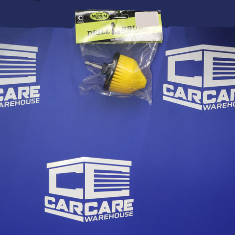 DRILL BRUSH, CONE YELLOW