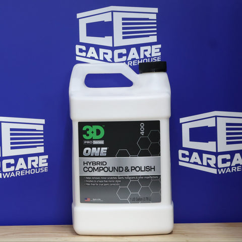3D ONE Hybrid Compound and Polish | One Step 1 Gallon