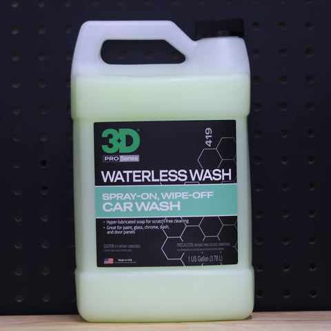 3D WATERLESS CAR WASH 1 GALLON