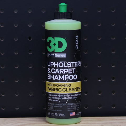 3D Upholstery & Carpet Shampoo 16oz