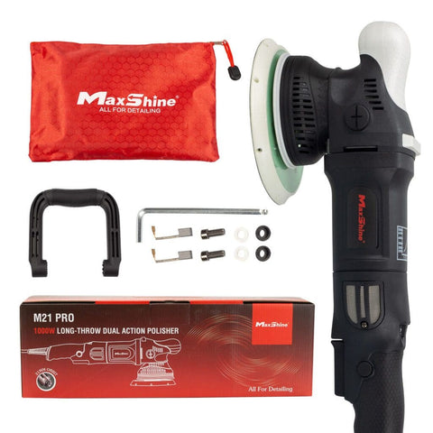 M21 Pro Dual Action Polisher | 21mm Throw, 6” Backing Plate, 1000W Motor