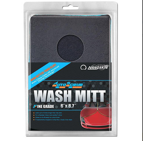 Nanoskin AUTOSCRUB MITT FINE GRADE BLUE