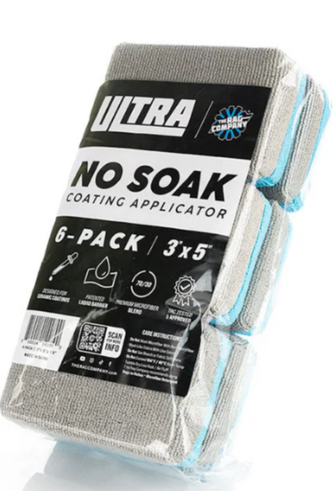 Rag Company No Soak Coating Applicator Kit 6-Pack