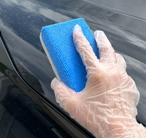 Microfiber Ceramic Applicator with Product Repellent Lining
