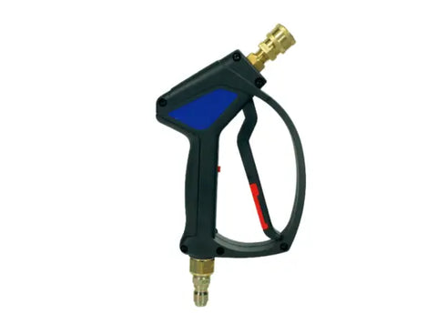 SG28 Spray Gun with Brass Plated Fittings Installed