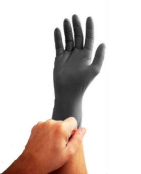 GLOVES, NITRILE (100) X-LRGE