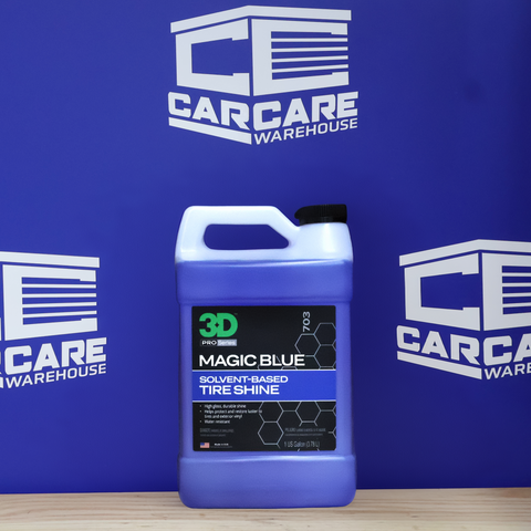 3D MAGIC BLUE TIRE DRESSING GALLON