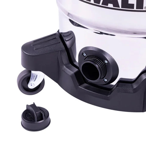 DeWalt 8-Gallon 4 HP Stealthsonic Quiet Stainless Steel Wet Dry Vacuum