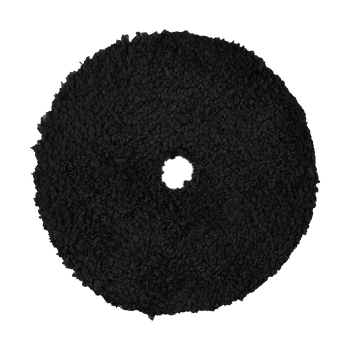 Buff and Shine 5" Microfiber Black with Orange Interface Pad, Cutting, 580MFP