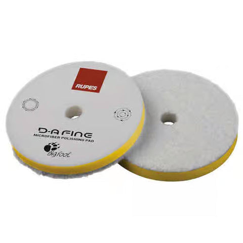 Rupes 9.MF160M Dual Action Fine Microfiber Pad - Yellow