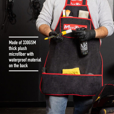 APRON, MICROFIBER DETAILING
