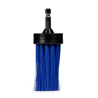 DRILL BRUSH, 1" BLUE