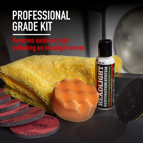 MAXSHINE HEADLIGHT RESTORATION KIT