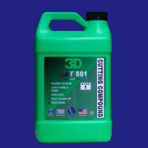3D 501 AAT RUBBING COMPOUND GALLON