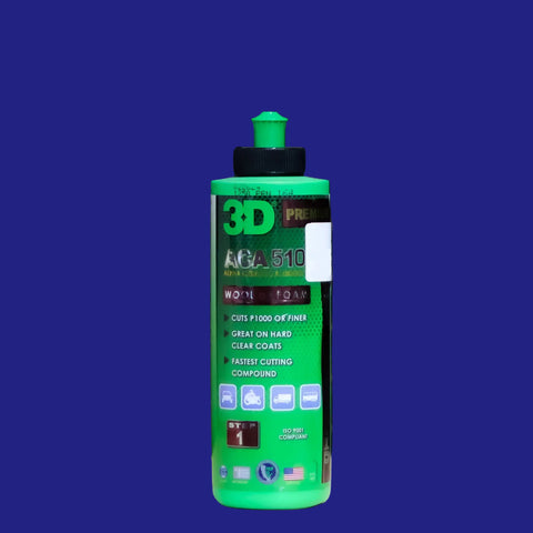 3D 510 PREMIUM COMPOUND 8 OZ.