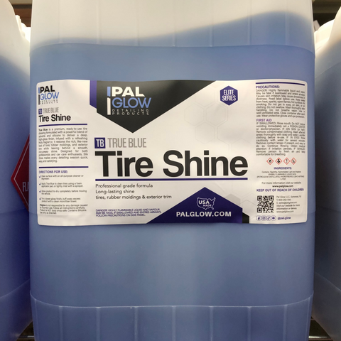 Pal Glow - True Blue Tire Shine 5 Gallon