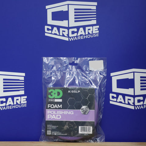 3D 5.5" Light Purple Foam Polishing Pad