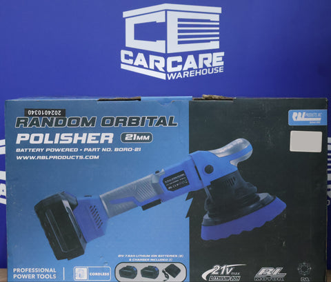 RBL 21mm Cordless Random Orbital Polisher