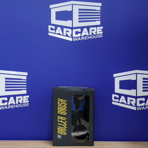 Premium Car Detailing Brush with Soft Bristles and Ball Handle