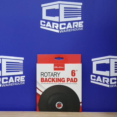 Maxshine 6" RO Polisher Backing Plate - Black